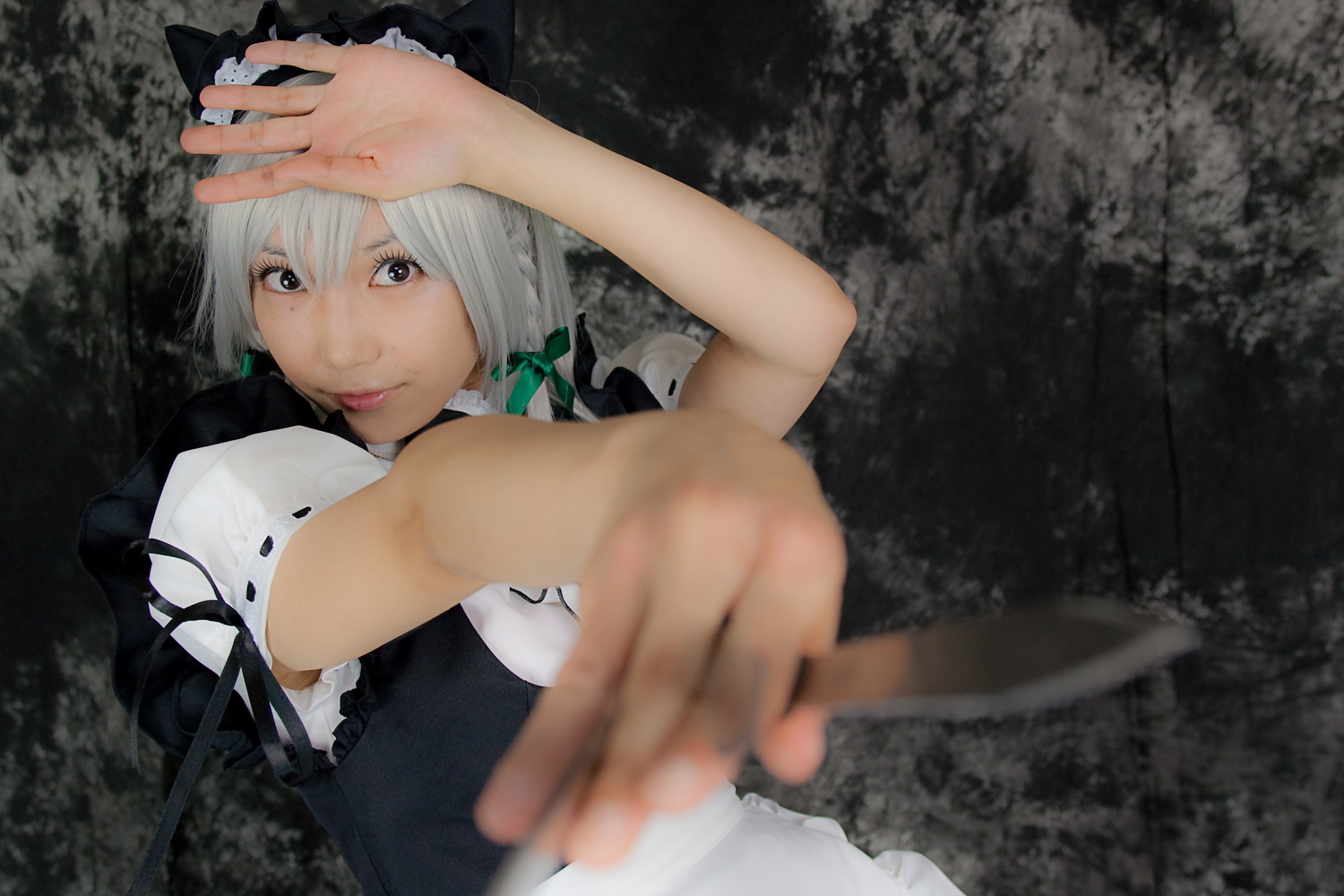 cosplay女佣扮相美女套图 c77 Sakuya Izayoi　(2)